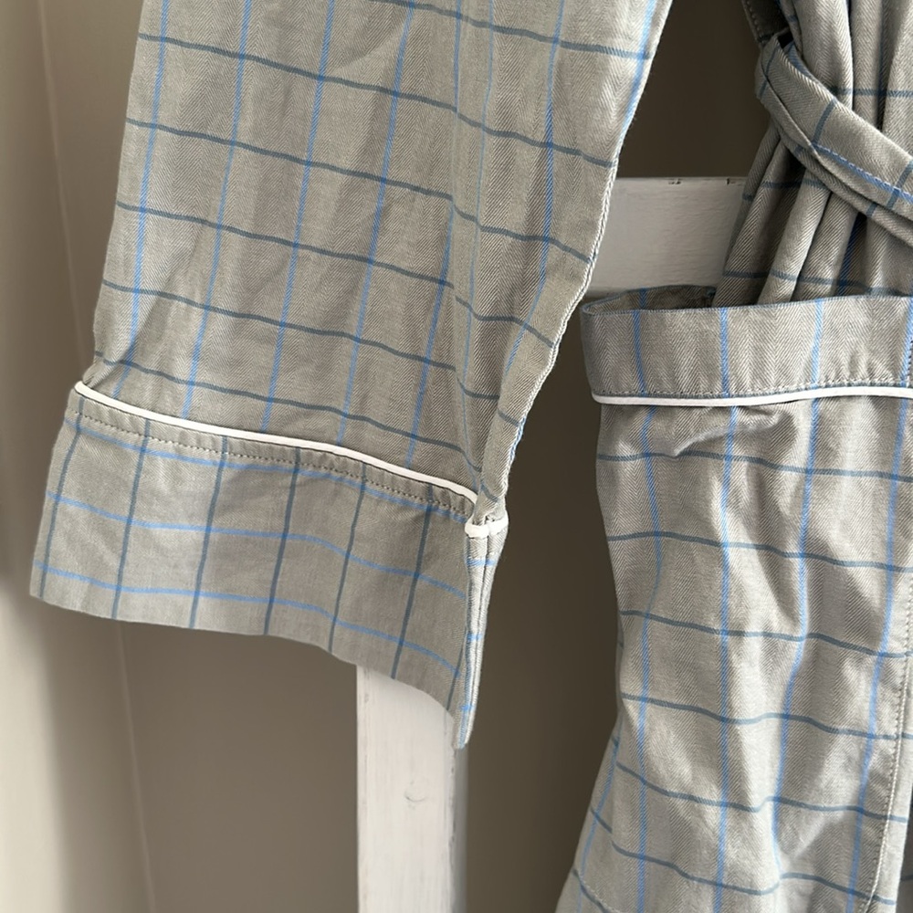 Nautica Men’s Lightweight Cotton Robe - Picture 6 of 8